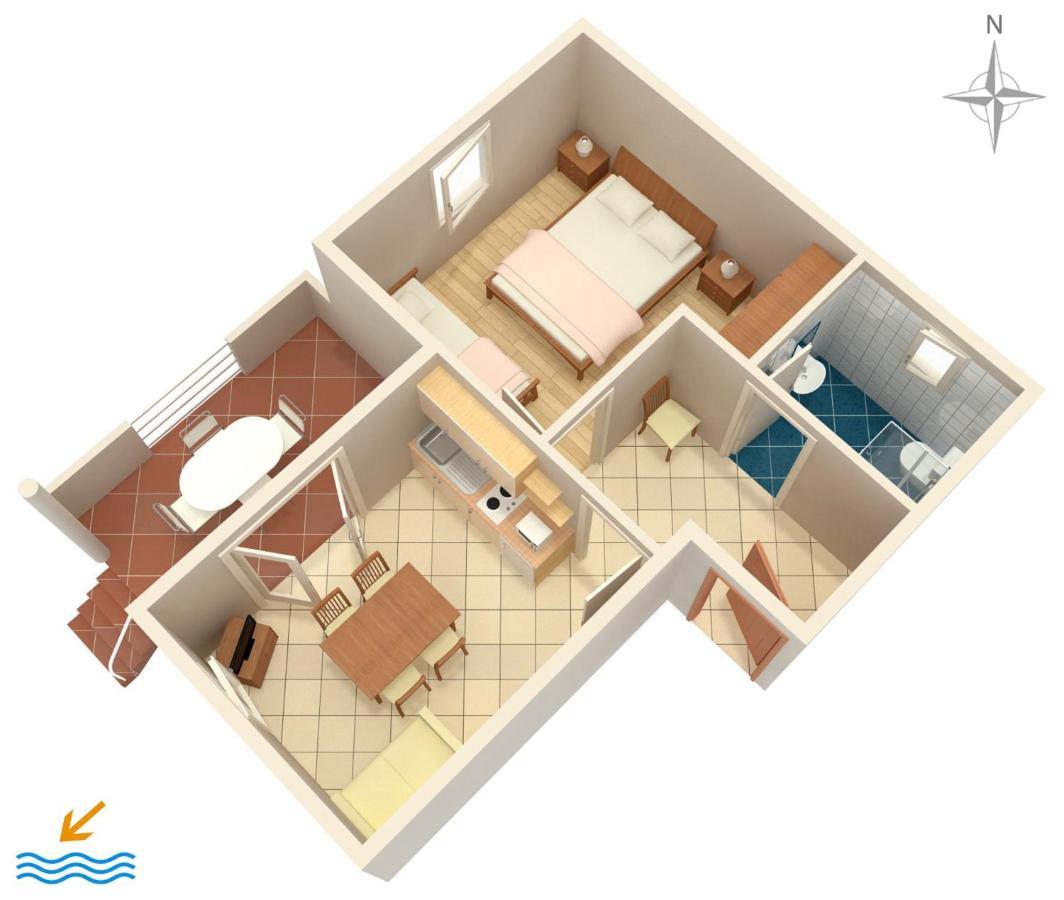 Apartment Vrsi - Mulo 5951A Zewnętrze zdjęcie